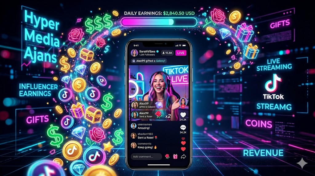 TikTok’tan Para Kazanma Yolları: Hyper Media Ajans ile Gelir Artırma Rehberi (2026)