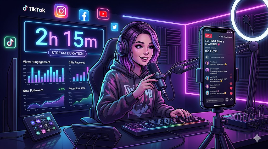 TikTok Canlı Yayın Süresi Ne Kadar Olmalı? Hyper Media Ajans Tavsiyeleri (2026)